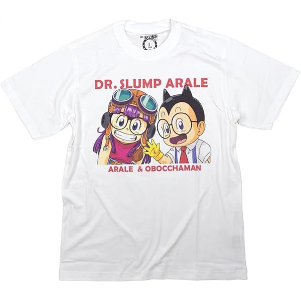 Dr.SLUMP ARALE ビッグプリント Tシャツ ブルー　サイズM Dr.SLUMP ARALE ビッグプリント Tシャツ ブルー サイズM - メルカリ
